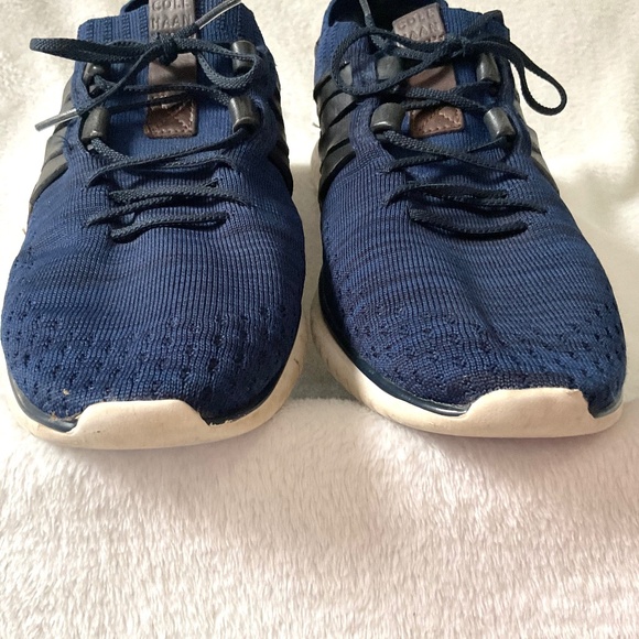 Cole Haan GrandMotion Lace Up Woven Comfort StitchLite Sneakers Sz 9.5M - Picture 7 of 13